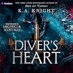 Diver's Heart Audiolibro Por K.A. Knight arte de portada