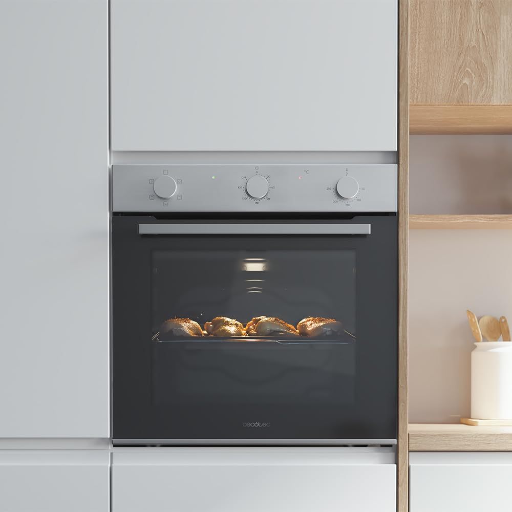 Cecotec Horno Integrable 77L Bolero Hexa C126001 Line Time A