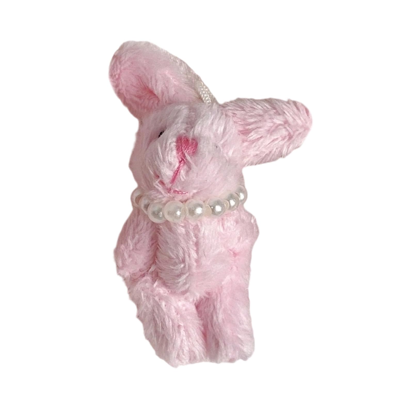 Practical Animal Toy Stuffed Plush Rabbits Bag Ornament Suitable for Valentines Christmas Tree Decoration Accessories Plush Toy Jewelry Decoration