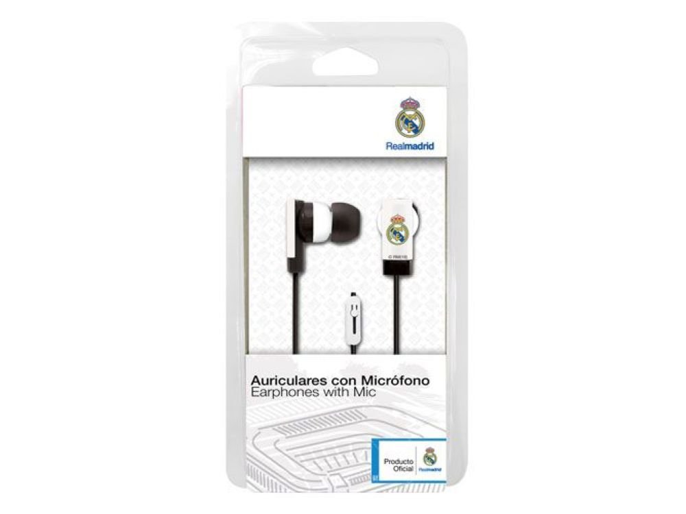 Seva Import Real Madrid Auricular Boton, Hombre
