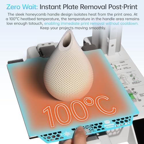 Image of BIQU CryoGrip Pro Glacier 184x184mm Panda Build Plate for Bambu-Lab A1 Mini 3D Printer Double Sided Upgrade Build Plate Removable Surface Platform
