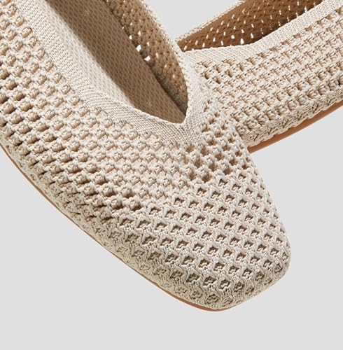 Image of VIVAIA Women's Margot 2.0 Square-Toe Ballet Flats