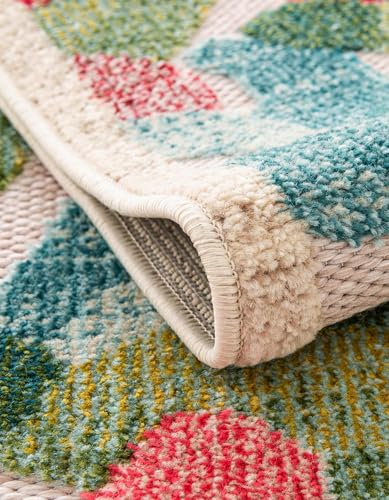 Tapete Rugs.com Outdoor Casablanca 7'10 x 10 Multicolor miniatura 7