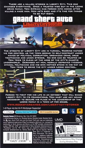 Image of Grand Theft Auto: Liberty City Stories PSP (PSP) (Renewed)