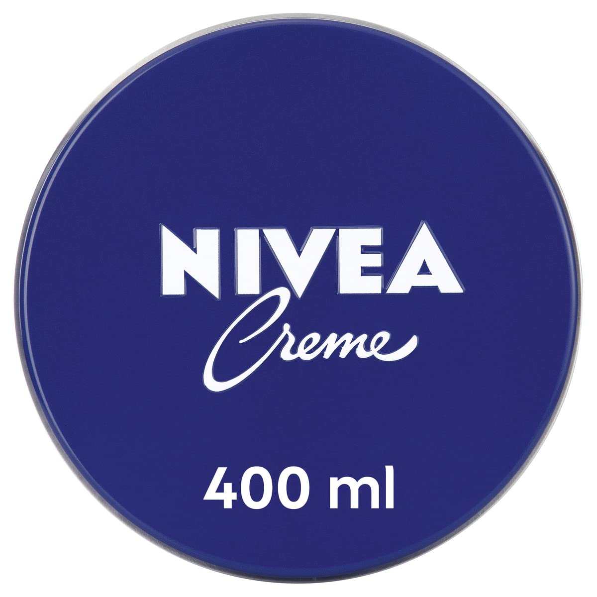 NIVEA Creme, Crema hidratante corporal y facial para toda la familia, Crema universal para una piel suave e hidratada, Crema multiusos, Sin fragancia, 400 ml (Paquete de 1)