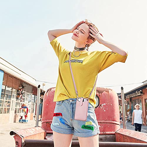 Image of Peacocktion Small Crossbody Cell Phone Purse for Women, Lightweight Mini Small Crossbody Bags for Women with Card Slots