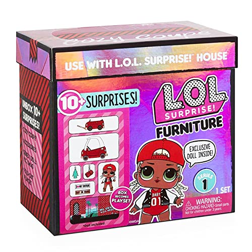L.O.L. Surprise! 564096E7C Furniture with Cozy Coupe & M.C. Swag...