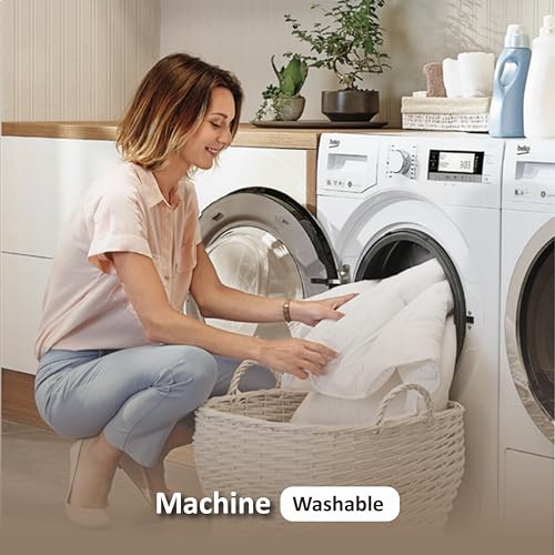 Drap-housse blanc en microfibre brossée supérieure super king size - 7
