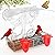 Clear Window Bird feeders with Strong Suction Cups,Butterfly-Shaped Acrylic Window Mount Bird Water feeders for Outdoors Squirrel Proof,Window Bird feeders for Viewing Cats House Gift,Garden Decor;