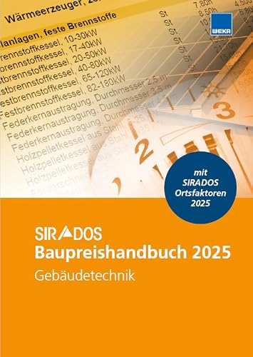 SIRADOS Baupreishandbuch 2025 – Gebäudetechnik