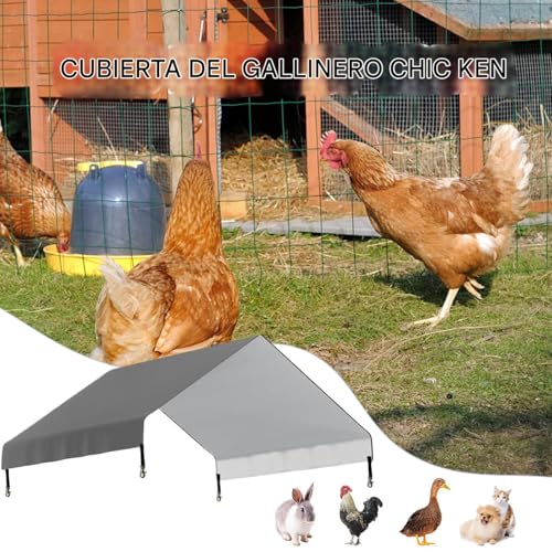 Cubierta para gallinero impermeable y cobertor accesorio para jardín 3