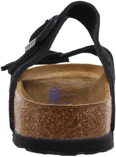 Birkenstock Arizona Narrow Unisex Shoes Size 3, Color: Black - Image 4