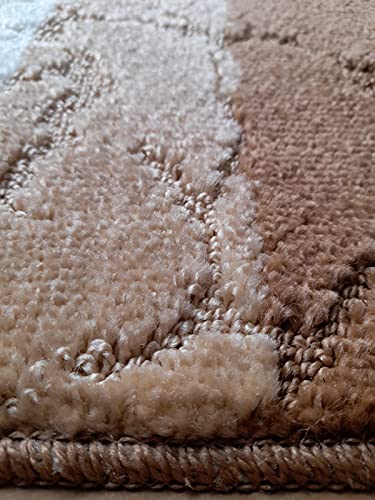 oKu-Tex Design Badematte Antirutsch Set 2 Teilig, rutschfest & waschbar, Badvorleger 50 x 80 cm für das Badezimmer, WC… – Bild 4