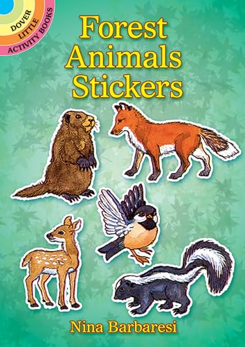 Forest Animals Stickers (Dover Little Activity Books: Animals)
