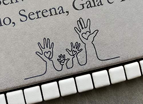 Mosaici Guizzo Targhetta in Ceramica