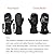 SNOW DEER Heated Mittens for Men and Women Waterproof Ski Gloves with Touchscreen 7.4V 2200mAh Battery Gloves Electric Rechargeable Thermal Mittens for Hands Warm