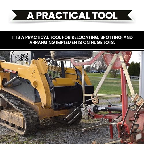 Image of ECOTRIC Universal 3 Point Attachment Adapter Adjustable Width Lift Arms