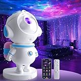 Astronaut Galaxy Star Projector Light, Aurora LED Night Light Lamp for Bedroom,Adults Kids...