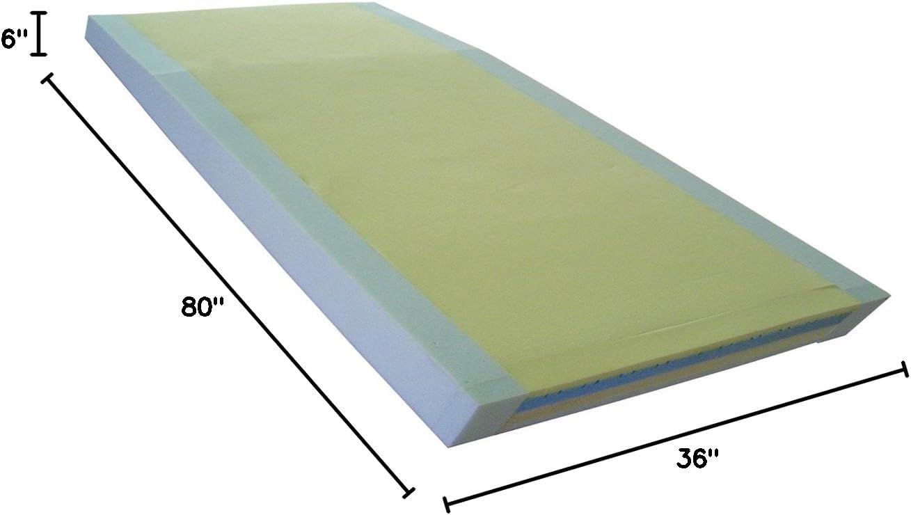 Drive Medical Gravity 9 Long Term Care Pressure Redistribution Mattress, No Cut Out, Medium