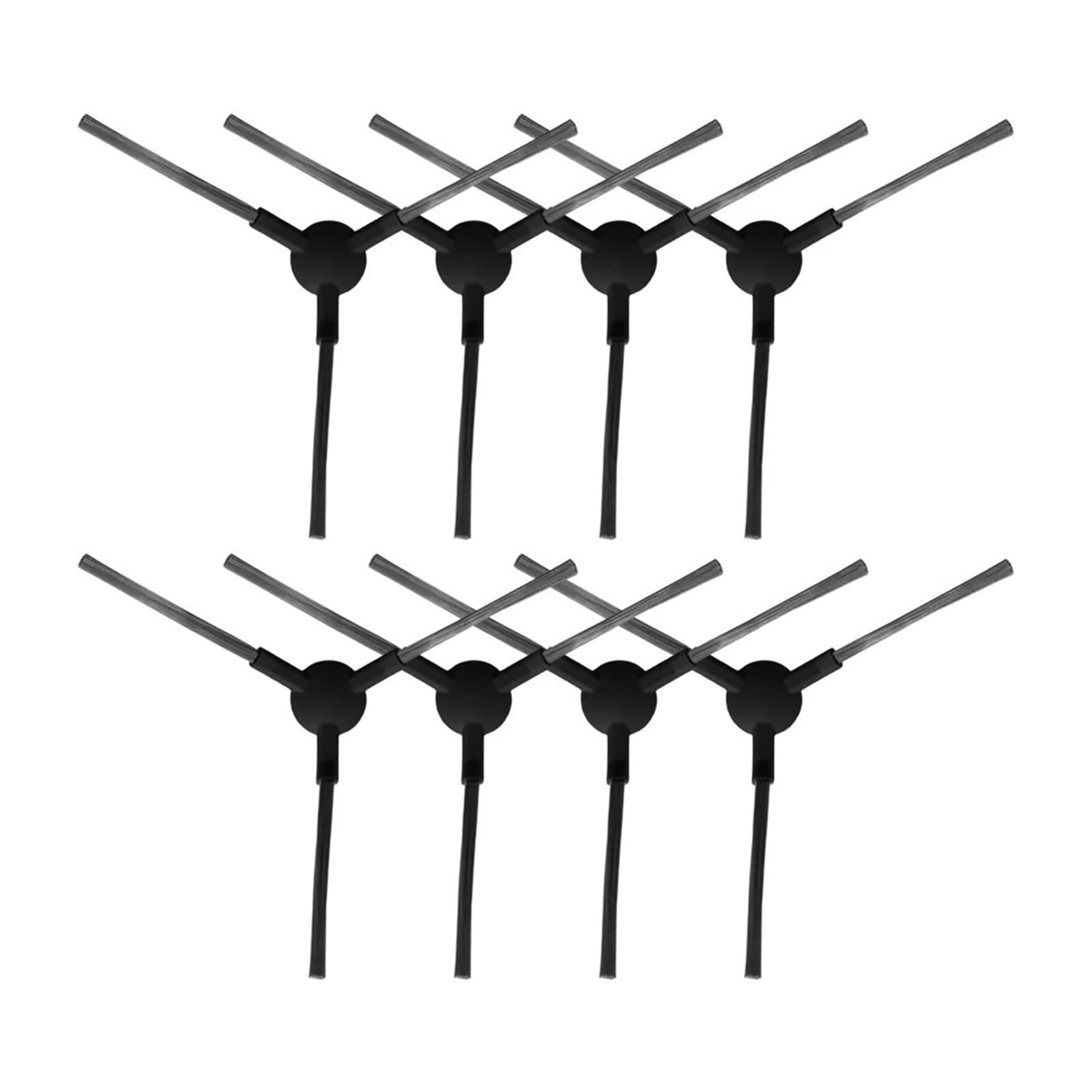Lmrxofe 8Pcs Robot Vacuum Side Brush,Compatible For Monsga,Ms1 Max Robot Vacuum Cleaner Household Cleaning Accessories