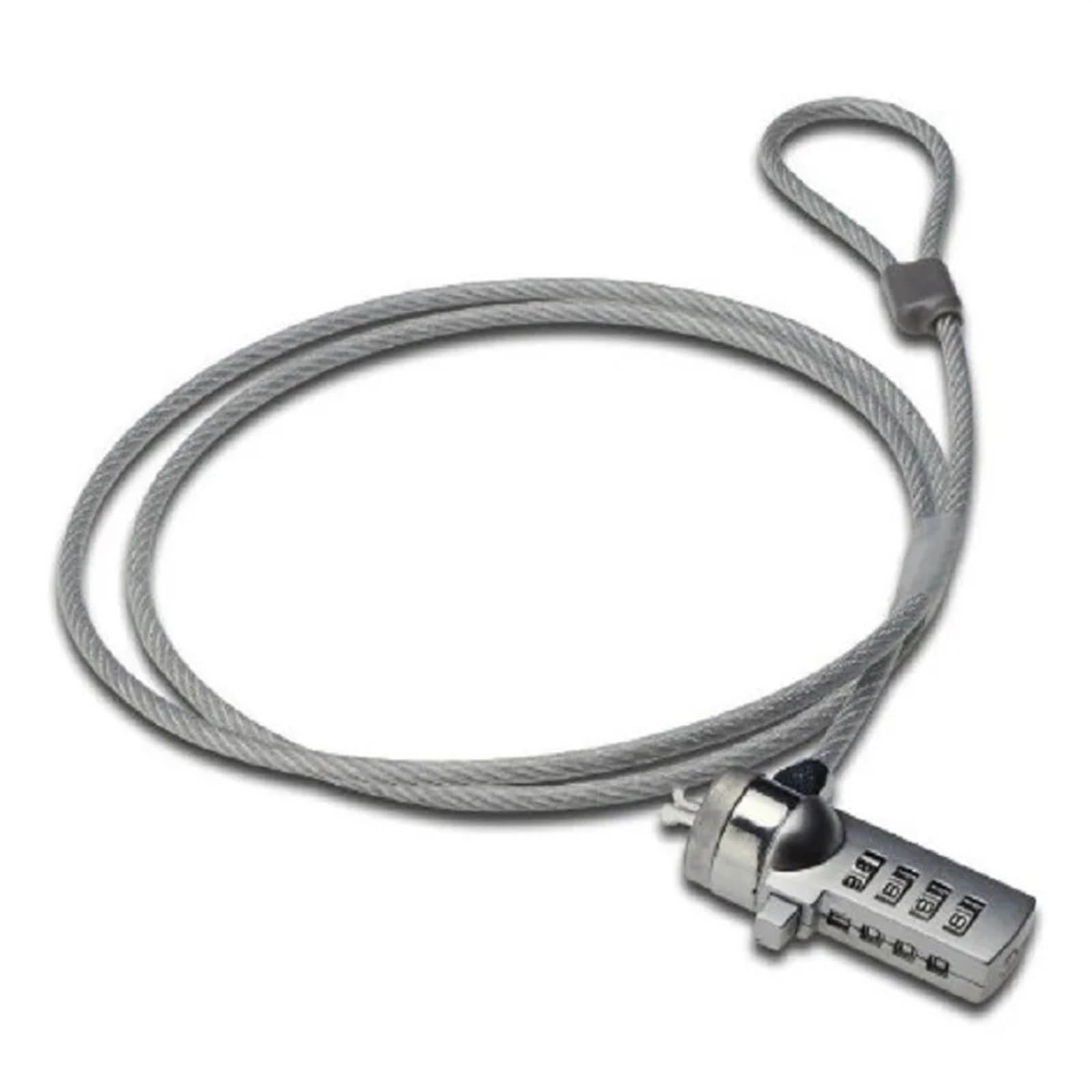 Câble antivol PC portable 1m2 à code à 4 chiffres pour ordinateur