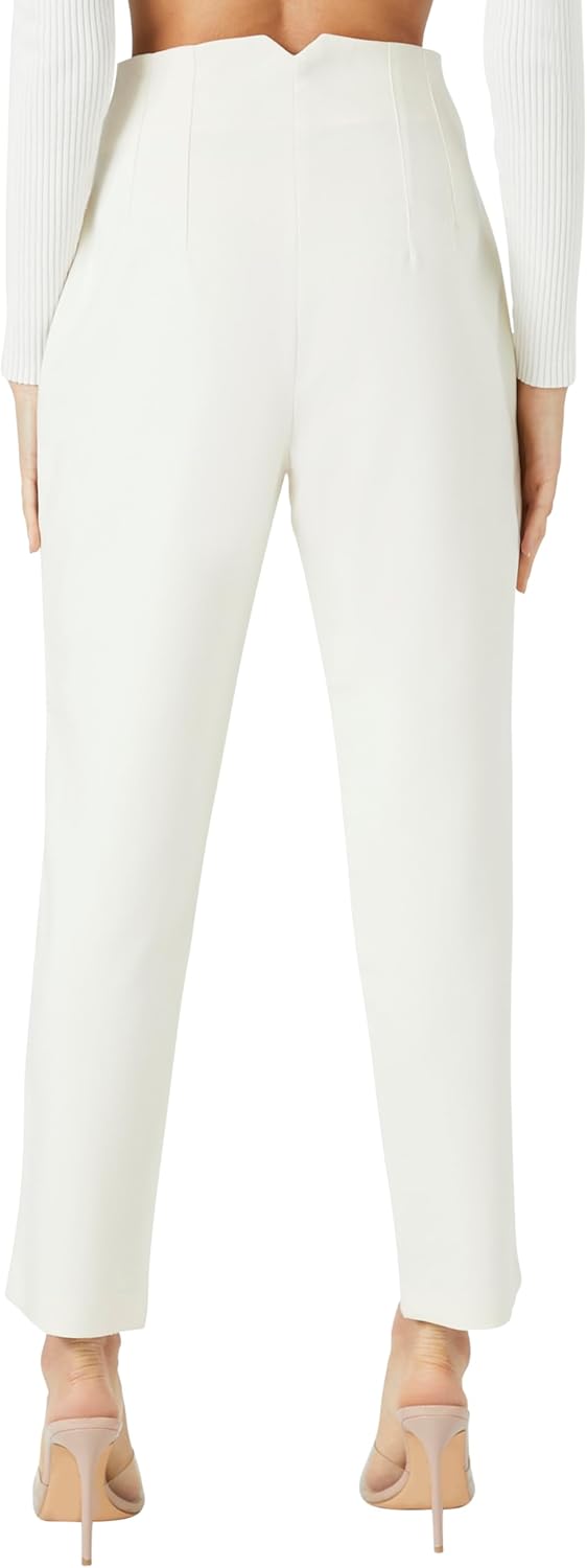 Forever 21 Womens Pleated High-Rise Pants - Image 4