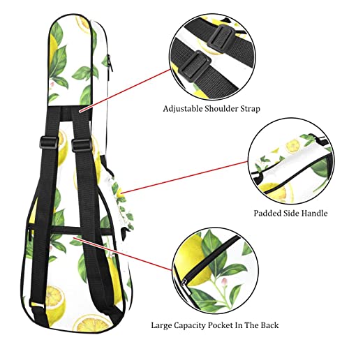 Sac de rangement pour ukulélé soprano rembourré imperméable - 3