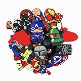 PANYI 31 piezas Shoe Charms Pins para Croc PVC Encantos de Zapatos adecuado para zuecos decoración de zapatos pulsera de bricolaje bolsa de regalo