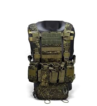 Amazon | 【ロシア軍】特殊部隊 VKBO D3 チェストリグ EMR