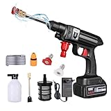 Kabelloser Hochdruckreiniger, 1500 W, tragbar, Druckreiniger, Hochdruckreiniger, Autowaschpistole...