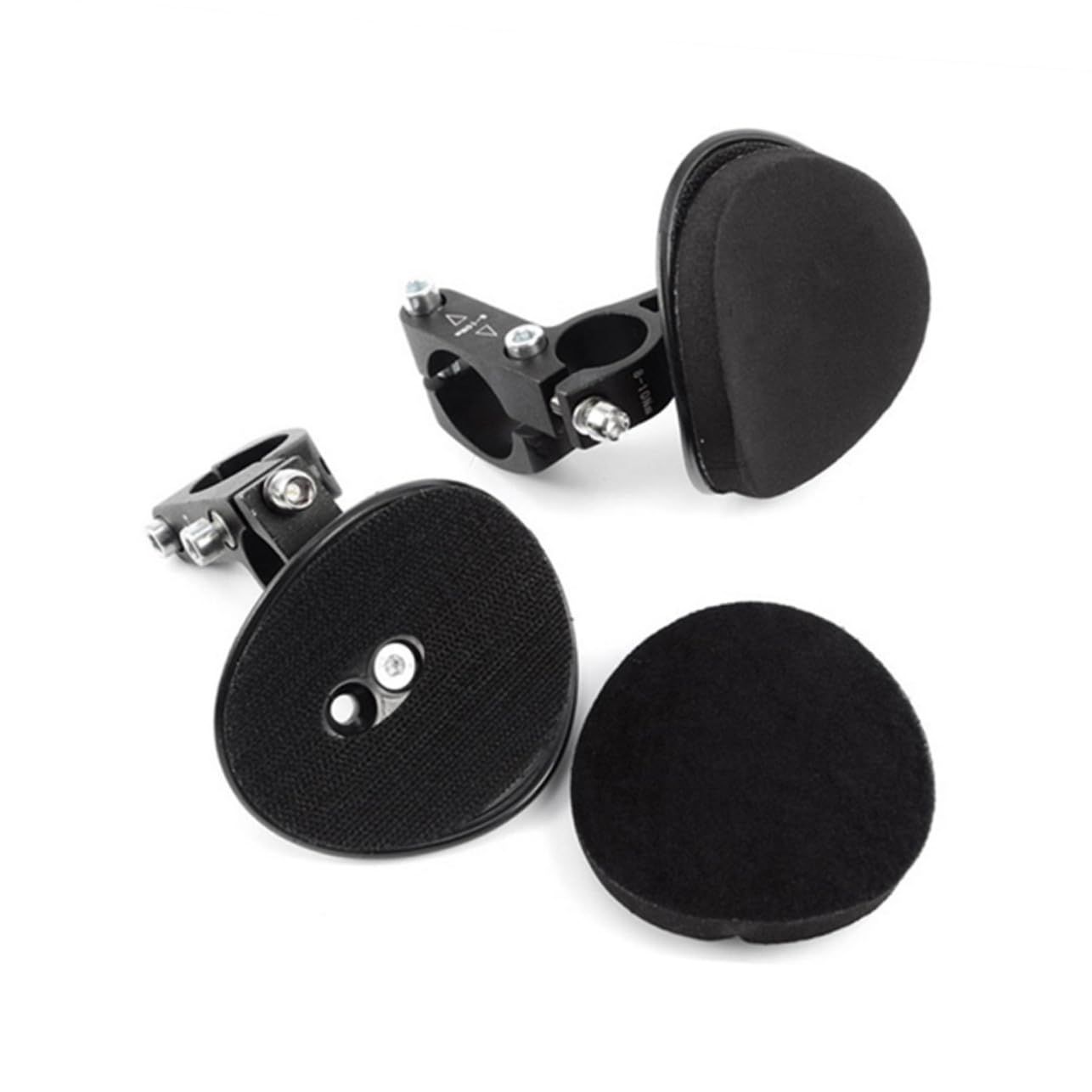 Cabilock Manubrio Aero Integrato in Lega di Alluminio Nero per Bici