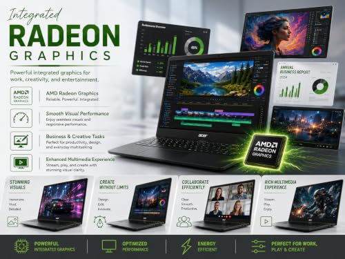 Image of Acer TravelLite TL05 Smart Laptop | AMD Ryzen 7 7730U | 16GB RAM | 512GB SSD | Radeon Graphics | 15.6 inch FHD | Windows 11 + MS Office 2024 Lifetime | 3 Years Warranty | Black