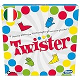 Hasbro Gaming Twister - Juego en Caja, Incluye 1 Alfombra Twister, 1 Rueda e Instrucciones, versión 2020 en Italiano, Multicolor