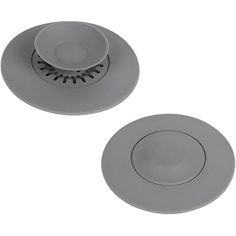Universal Silicone Drain Plug Pack of 2