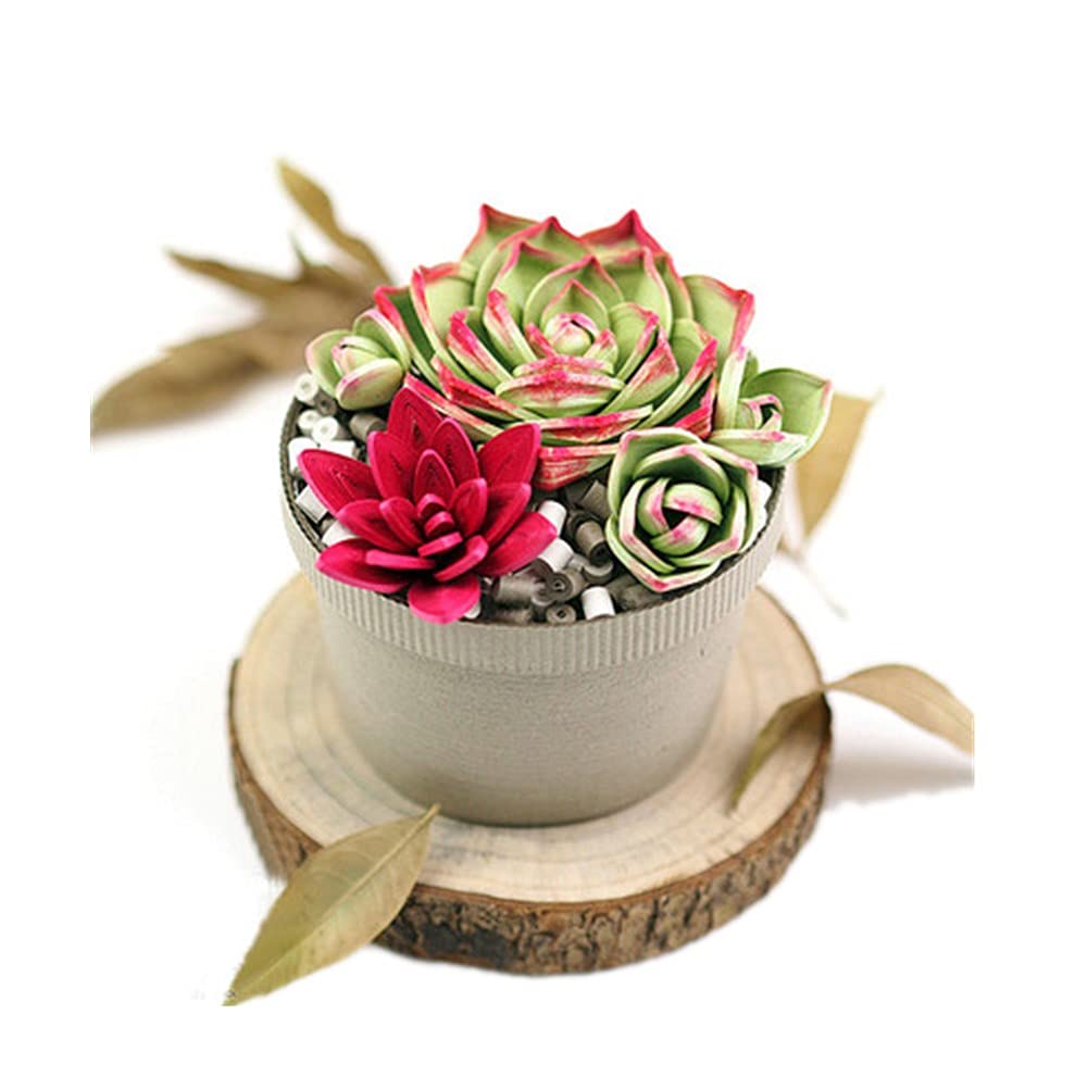 ODETOJOY Pestal Bandes De Papier Marron 5 Mm Pour Paperolles Pour Travaux Manuels - Bandes De Papier Origami De Couleur Unique - Bandes De Papier Filigrane De 0,5 Cm (ocre N°32