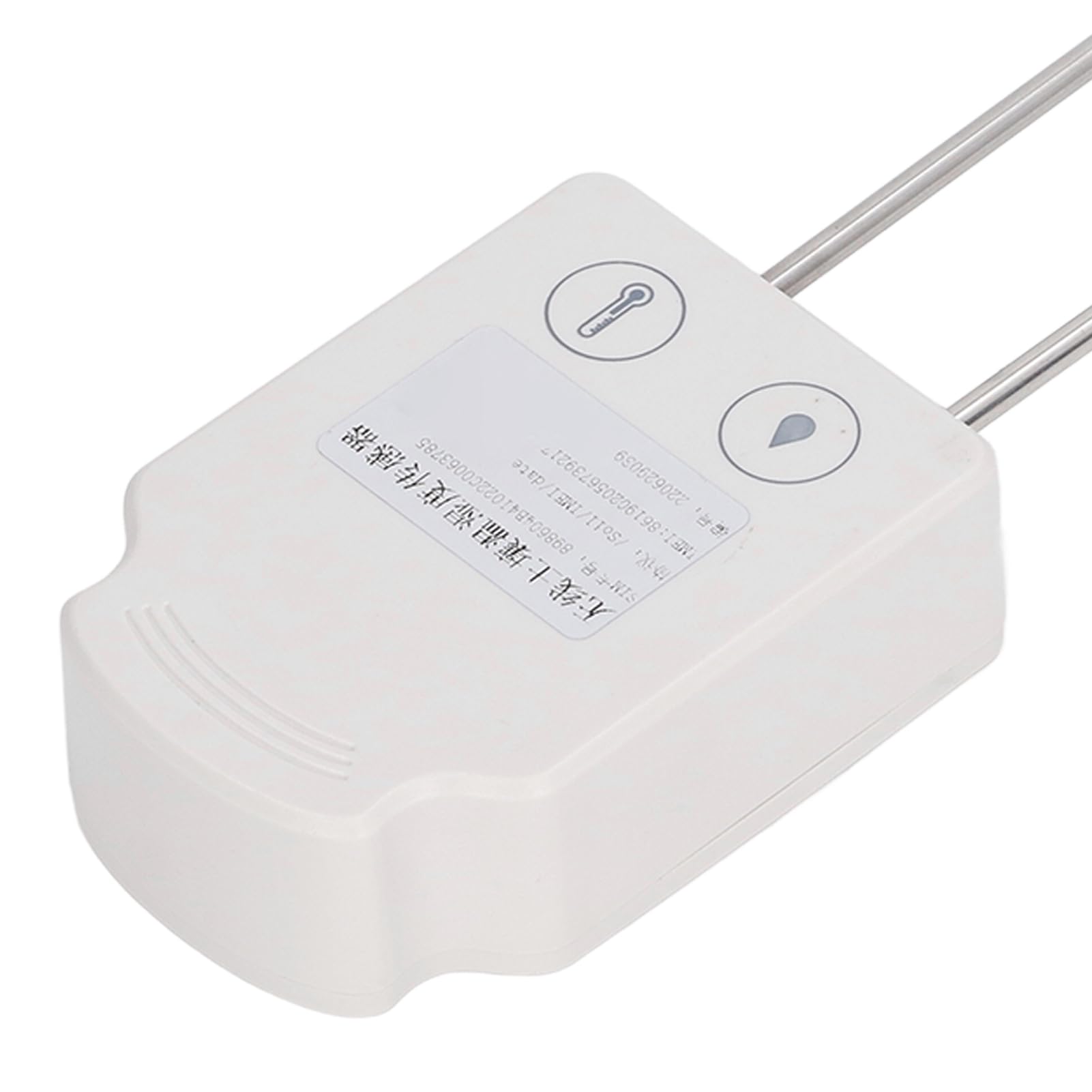 Tbest Medidores de Suelo, Detector Inalámbrico de Temperatura y Humedad, Transmisor de Sensor de Humedad del Suelo con Sonda de 10 Cm