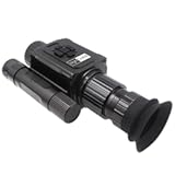 Day Night Vision Scope Digital Monocular Riflescope, 1080p HD, 5X Digital Zoom, Shock Resistant, with Picatinny Mount, Perfect for Hunting and Wildlife Observation (Without Battery)