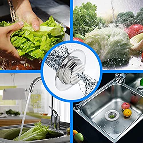 Colador para fregadero cocina 2 unidades acero inoxidable miniatura 7