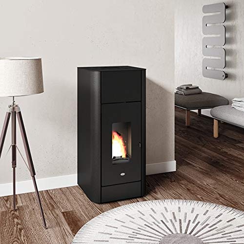 EVA CALOR - STUFA TERMOSTUFA A PELLET EVA CALOR FRIDA ROSSO 17.5 KW - 31460