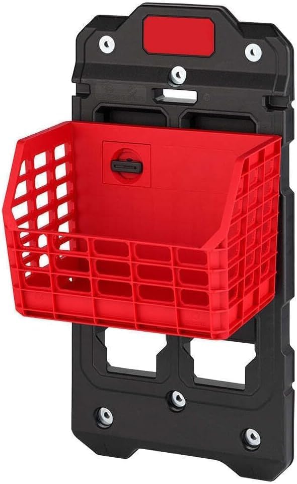 48-22-8342 For Milwaukee PACKOUT Compact Wall Mounted Tool Storage Basket ,20lbs Weight Capacity,