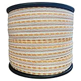 Kombiband - Weidezaunband mit verstärkten Außenkanten durch eingewebte Litzen