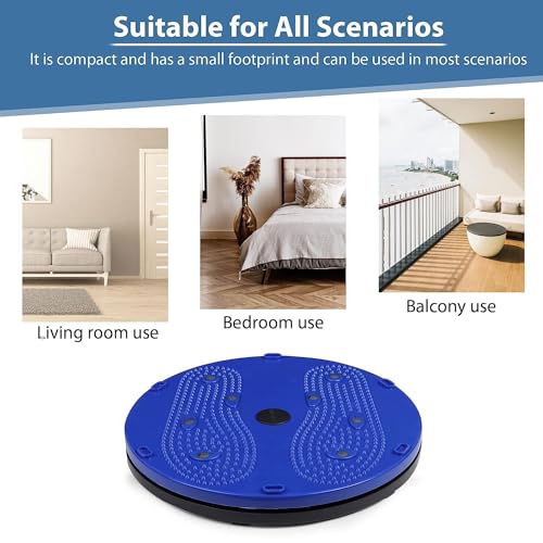 Image of Figure Trimmer Tummy Twister Exercise Disc, Waist Twisting Board for Core Workout, Fitness Training