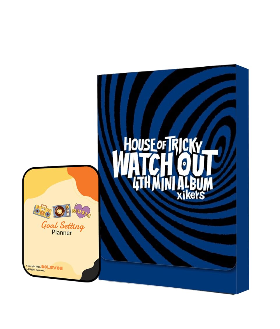 Dreamus Watch Ver. (Plve Ver.) Xikers House Of Tricky : Watch Out Album [Watch Ver. (Plve Ver.)]+Pre Order Benefits+Bolsvos Exclusive K-Pop Inspired Digital Merches
