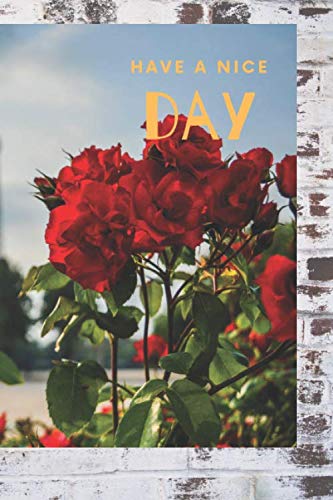Have a nice day: Motivational Notebook, Journal, Diary (110 Pages, Blank, 6 x 9)