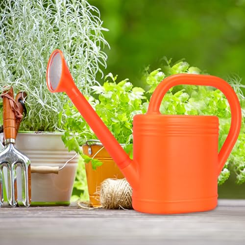 gegemaoyi Regador de 1 Galão para Plantas de Interior, Regadores de Jardim para Plantas de Exterior,