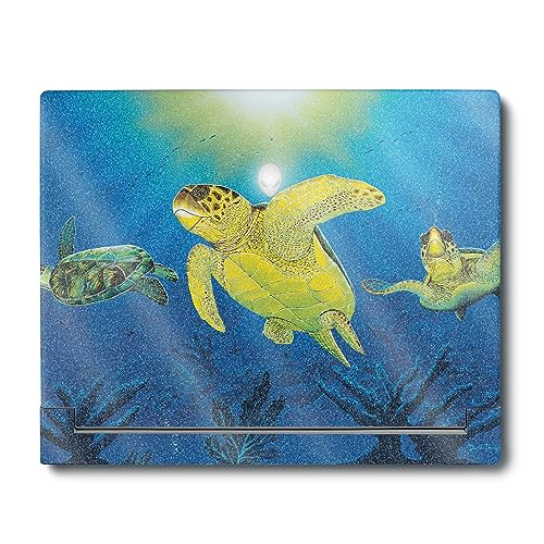 Image of MightySkins Glossy Glitter Skin Compatible with Alienware X16 R1 (2023) Full Wrap Kit - Turtle Dreams | Protective, Durable High-Gloss Glitter Finish | Easy to Apply & Change Styles | Made in The USA