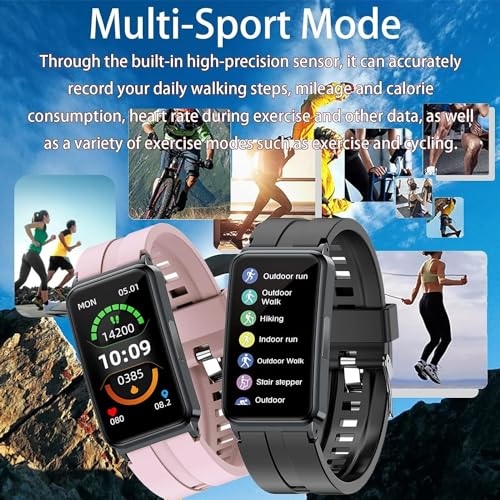 Smart Watch con monitoraggio ECG e PPG, rilevamento della pressione sanguigna 24 ore su 24, monitoraggio della frequenza cardiaca e della temperatura corporea