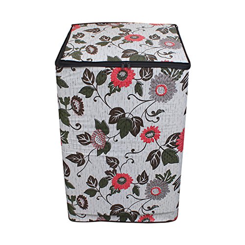 Image of DREAM KING Waterproof & Dust-Proof Top Loading Fully Automatic Washing Machine Cover Suitable for 8 kg, 8.2 kg, 8.5 kg (66 x 102 x 66 cms)