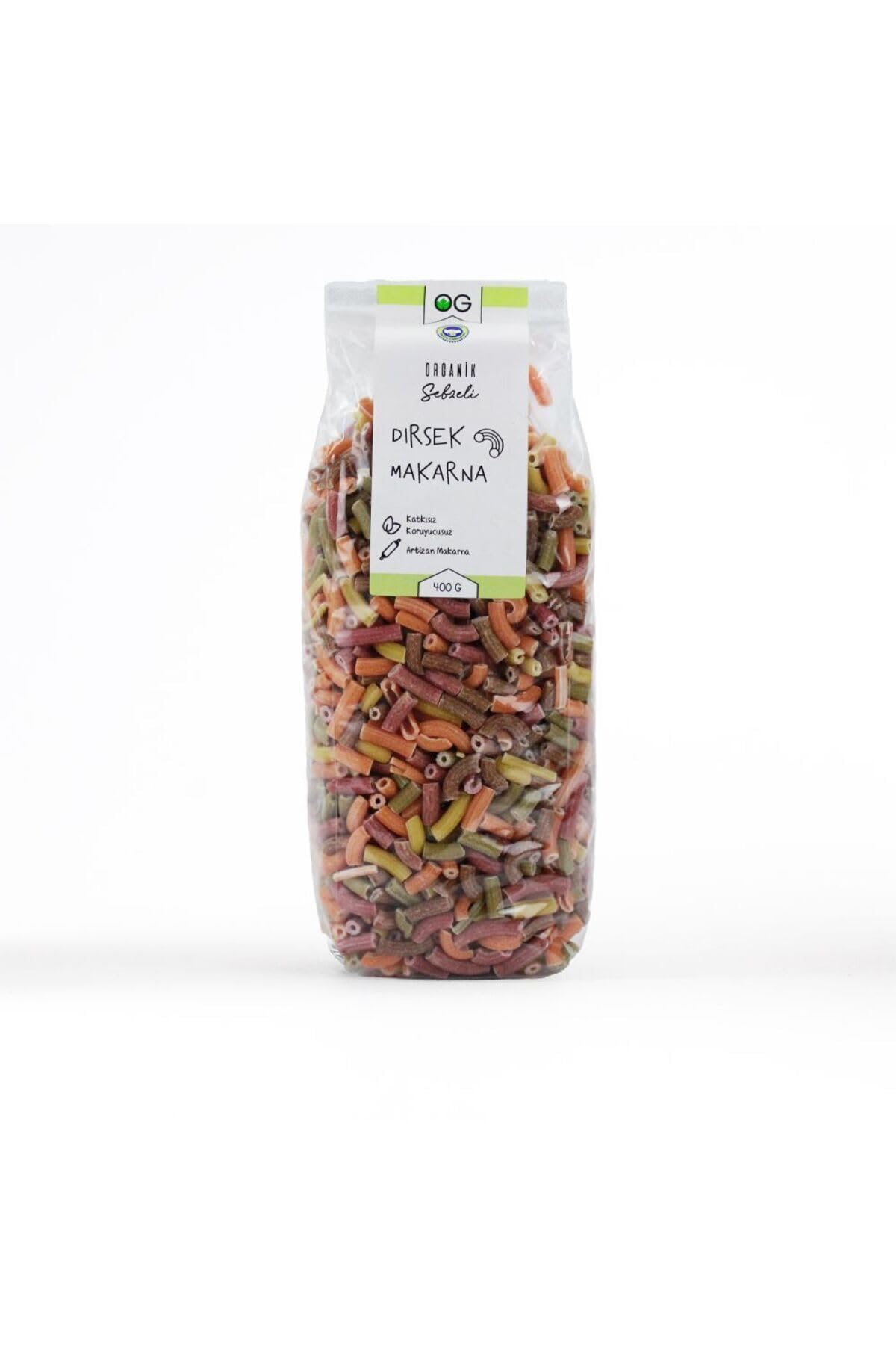 OG Organik Sebzeli Artizan Dirsek Makarna 400 gr
