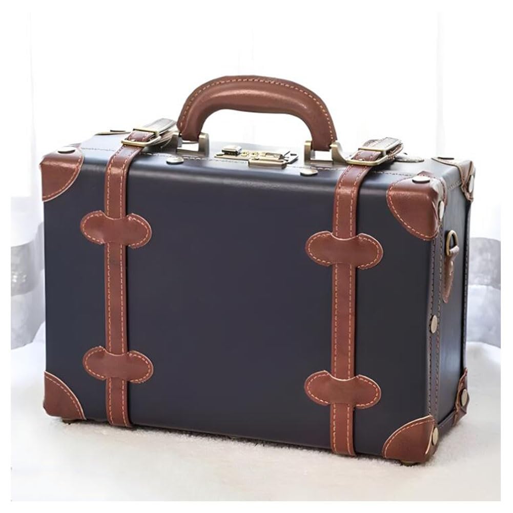 Maleta Vintage roja para accesorios de fotografía y ambientes nostálgicos